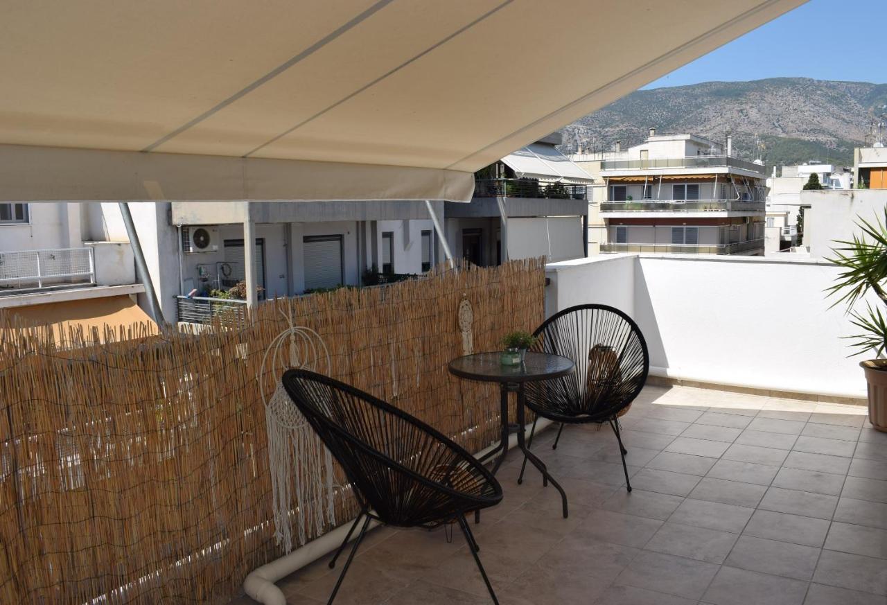 볼로스 Boho Oasis Central Penthouse 아파트 외부 사진
