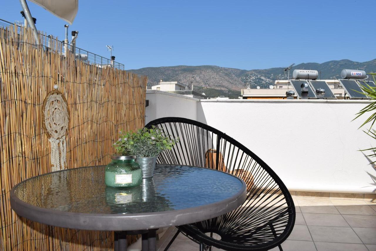 볼로스 Boho Oasis Central Penthouse 아파트 외부 사진