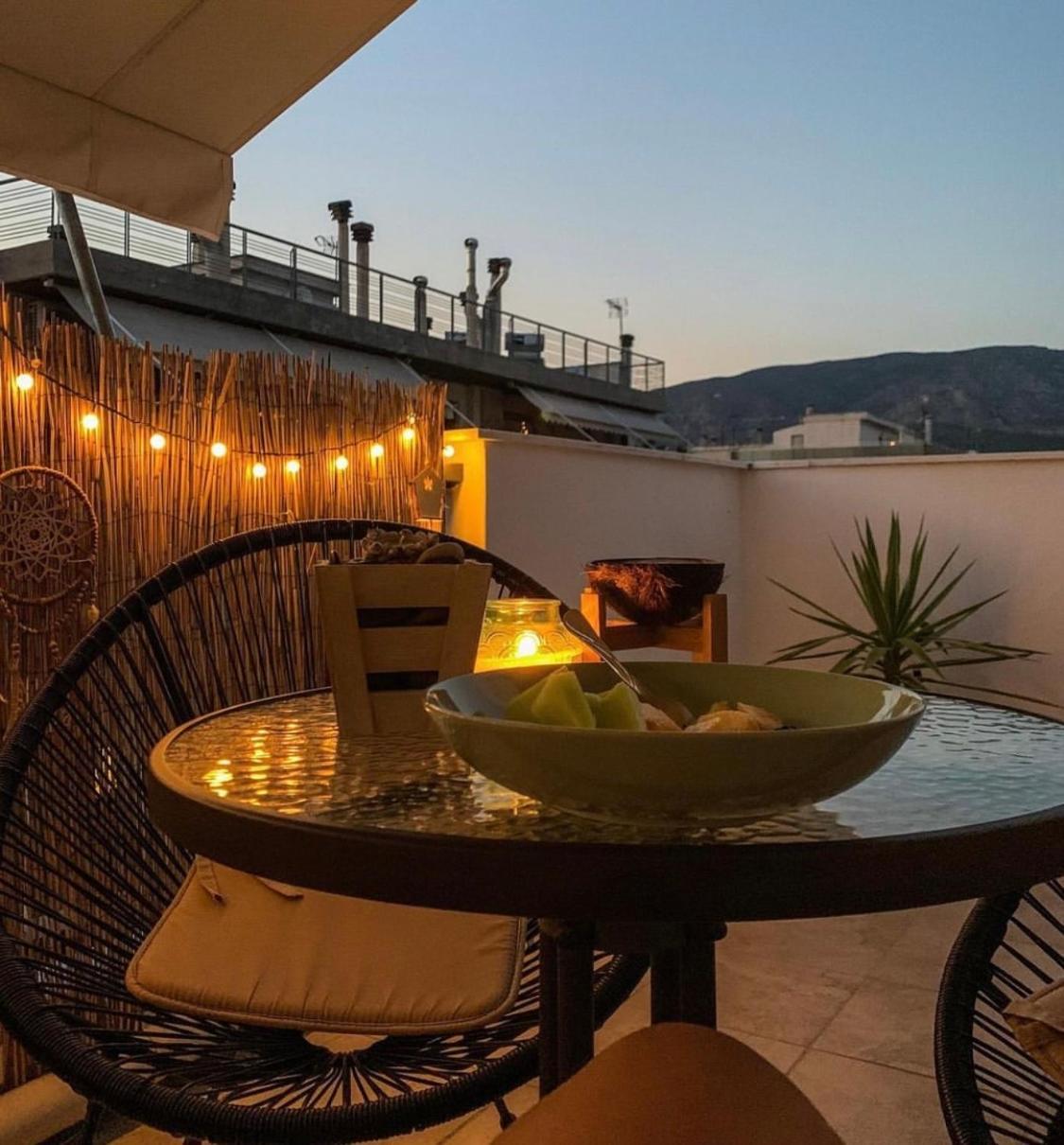 볼로스 Boho Oasis Central Penthouse 아파트 외부 사진